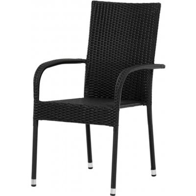 Vikio Ratanová zahradní židle DT151 antracit – Hledejceny.cz