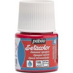 Barva na textil PEBEO Setacolor Opaque Shimmer metalická 45 ml Passion Red – Zboží Dáma