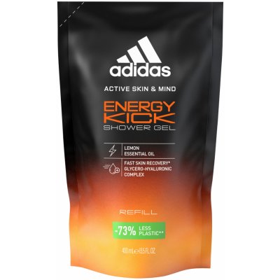 Adidas Energy Kick energizující sprchový gel 400 ml – Zboží Mobilmania