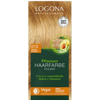 Logona barva na vlasy henna zlatá blond 010 100 g