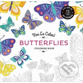 Vive Le Color! Butterflies Coloring Book