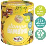 Aladine Dřevěná razítka StampoBambino Safari – Zboží Dáma