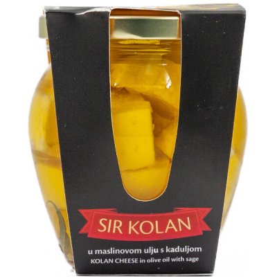 Gligora Sýr Kolan v olivovém oleji se šalvějí 190 g – Sleviste.cz