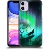 Pouzdro a kryt na mobilní telefon Apple Pouzdro HEAD CASE Apple iPhone 11 POLÁRNÍ ZÁŘE VLK