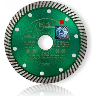 Gent SD-W diamantový kotouč na šamot, žulu a tvrdé materiály Velikost: 150 – Zboží Dáma