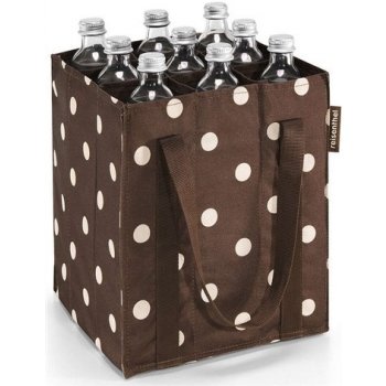 Reisenthel Bottlebag nákupní taška na lahve Mocha dots