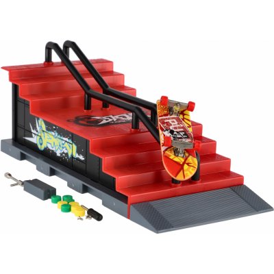 Skatepark skateboard prstový šroubovací s rampou plast 8cm s doplňky mix druhů v krabici 28x18cm – Zboží Dáma Skatepark skateboard prstový šroubovací s rampou plast 8cm s doplňky mix druhů v krabici 28x18cm – Zboží Dáma