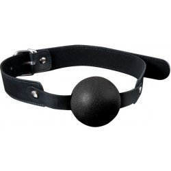 GP SOLID SILICONE BALL GAG BLACK