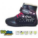 D.D.Step dětská zimní blikající obuv W050-422 – Zboží Mobilmania
