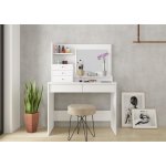 Trasman Aldo Toaletní stolek v minimalistickém designu Wish, white – Zboží Mobilmania