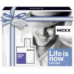 Mexx Life Is Now Him EDT 50 ml + sprchový gel 2 x 50 ml dárková sada – Hledejceny.cz