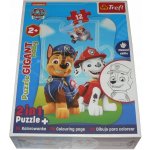 Trefl deskové Paw Patrol/Tlapková patrola na stopě 25 dílků – Sleviste.cz