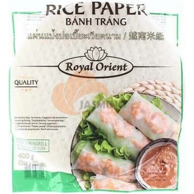 Royal Orient Rýžový papír kulatý na jarní závitky 400 g