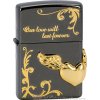 Zapalovač Zippo benzínový WING HEART TYPE 28185