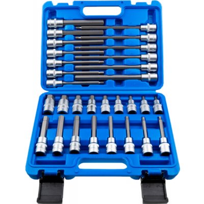 Zástrčné hlavice Imbus 1/2", H5 - H19, krátké, střední a extra dlouhé, sada 30 ks - SATRA – Zboží Mobilmania