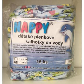 Nappy plénkové kalhotky do vody 11-15 kg 1 ks od 10 Kč - Heureka.cz