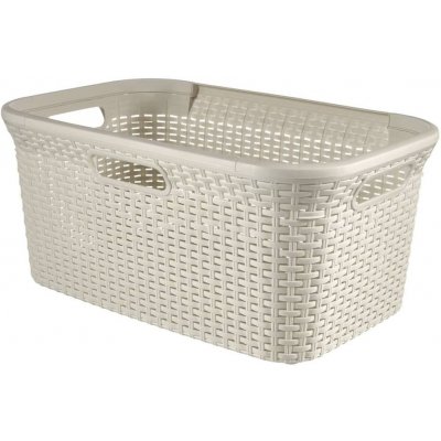 Curver RATTAN 60x40x24cm PH KRÉM – Sleviste.cz