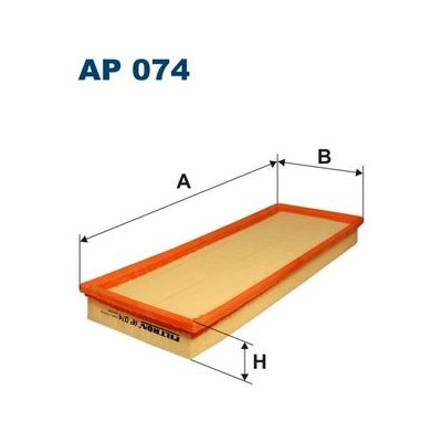 Vzduchový filtr Filtron AP074 – Hledejceny.cz