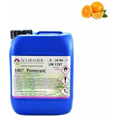 PM Aqualog saunová esence Schrader pomeranč 1007-5 5 l – Hledejceny.cz