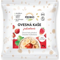 PROBIO Ovesná kaše jahodová BIO 65 g