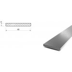 Nerezová plochá ocel 40x6 - tažená (1.4301/7) – Zboží Mobilmania