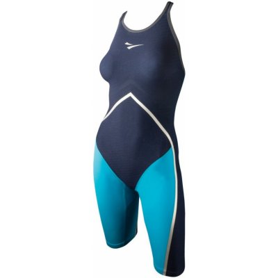 Finis Rival Closed Back Kneeskin navy/Aqua – Hledejceny.cz