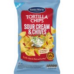Santa Maria Tortilla chips smetana a pažitka 185 g – Zboží Dáma