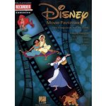 RECORDER Songbook DISNEY MOVIE FAVORITES zpěvník pro zobcovou flétnu sóla a dueta – Zboží Dáma