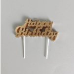 Dortisimo Svíčka Happy Birthday bronzová – Hledejceny.cz