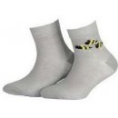 Gatta Cottoline jarní-letní vzorované G34.59N Dívčí ponožky bílá