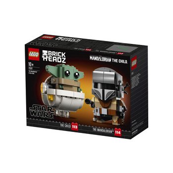 LEGO® BrickHeadz 75317 Mandalorian a dítě