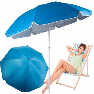 Verk 14415 Slunečník UV 180 cm modrá – Hledejceny.cz