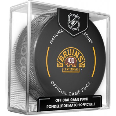 Inglasco / Sherwood Puk Boston Bruins Official Game Puck 2023-2024 100th Anniversary – Zbozi.Blesk.cz