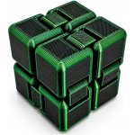 Antistresová kostka Infinity Cube Svíčkománie3D Zeleno černá lesklá – Zboží Mobilmania
