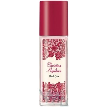 Christina Aguilera Red Sin Woman deodorant sklo 75 ml