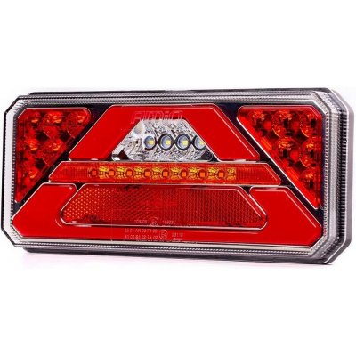 Amio LED dynamické světlo na přívěsy , 5 funkcí, 236x104 mm, levé – Hledejceny.cz