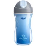 Chicco hrníček Sport termo s brčkem modrý 266 ml – Zbozi.Blesk.cz