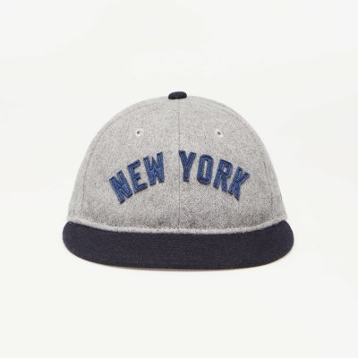 New Era 9Fifty New York Yankees Cooperstown Retro Crown Cap Grey – Zboží Mobilmania