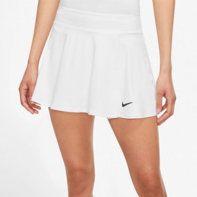Nike tenisová sukně Victory flouncy bílá – Zboží Mobilmania