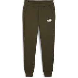 Puma pánské kalhoty ESS LOGO PANTS FL CL 58671508 Olivový