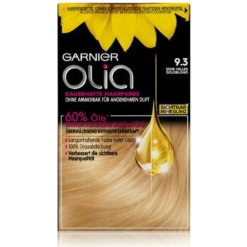 Garnier Olia 9.3 zlatá světlá blond barva na vlasy