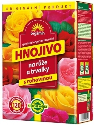 Nohelgarden Hnojivo ORGAMIN na růže 1 kg