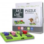 Eat Slow Live Longer hlavolam Obdélník – Zboží Dáma Eat Slow Live Longer hlavolam Obdélník – Zboží Dáma