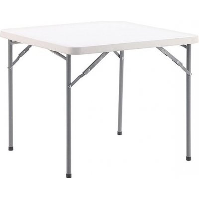 TENTino STL87 Skládací stůl 87x87 cm, bílý – Zboží Mobilmania