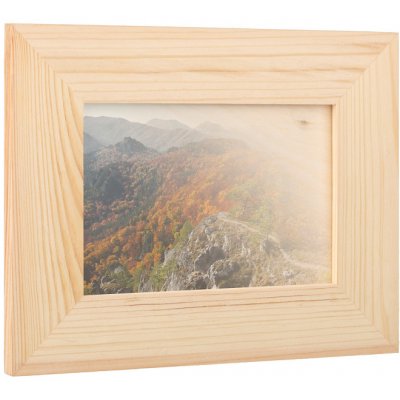 ČistéDřevo Dřevěný fotorámeček na zeď 22 x 17 cm – Zboží Mobilmania