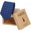 Kravata Pánská hedvábná kravata Hanio Klop modrá
