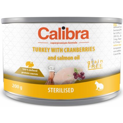 Calibra Sterilised krůta 6 x 0,2 kg