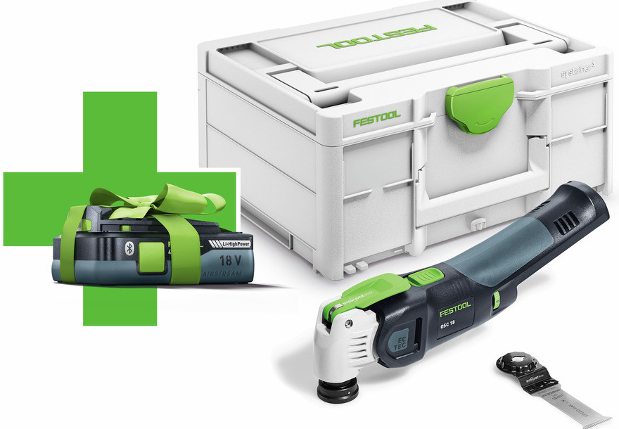 Festool OSC 18 E-Basic-4,0 VECTURO