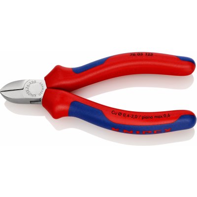 KNIPEX 7605125 stranové štípací kleště 125mm – Zbozi.Blesk.cz