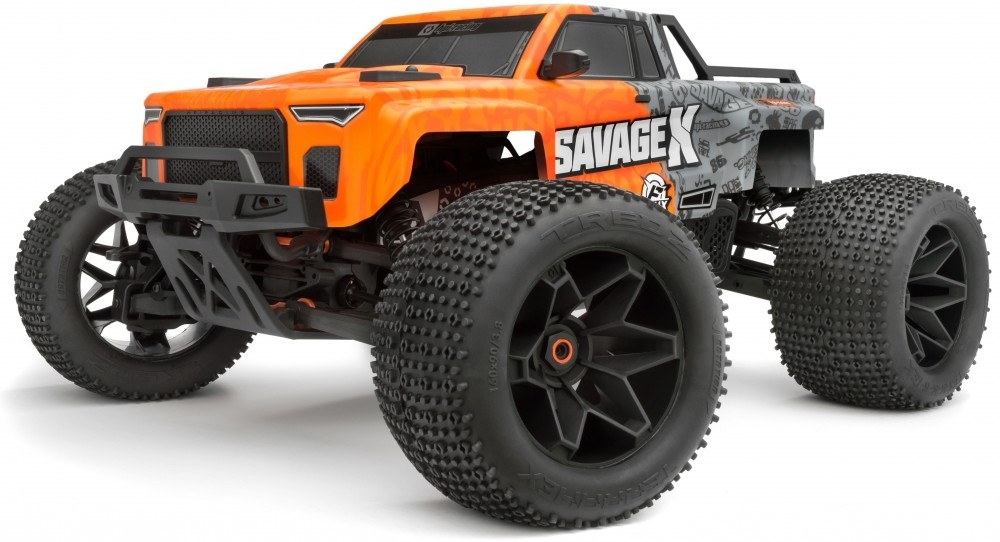 HPI Racing Savage X Flux GT-6 střídavý Brushless RC model auta elektrický monster truck 4WD 4x4 RtR 2,4 GHz 1:8